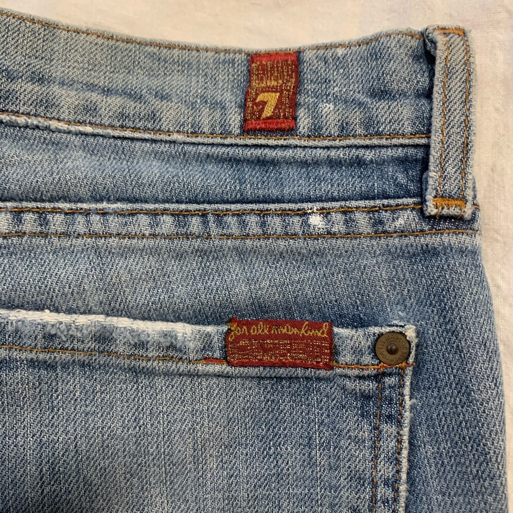 Jean Shorts - 7 For All Mankind (Premium Denim) - Picture 3 of 4